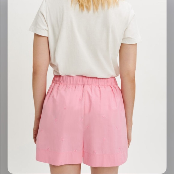 Maje EMBROIDERED POPLIN SHORTS - Picture 4 of 9